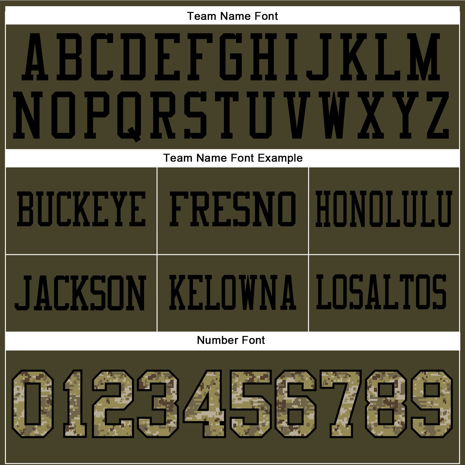 Custom Olive Camo-Black Authentic Salute To Service Football Jersey