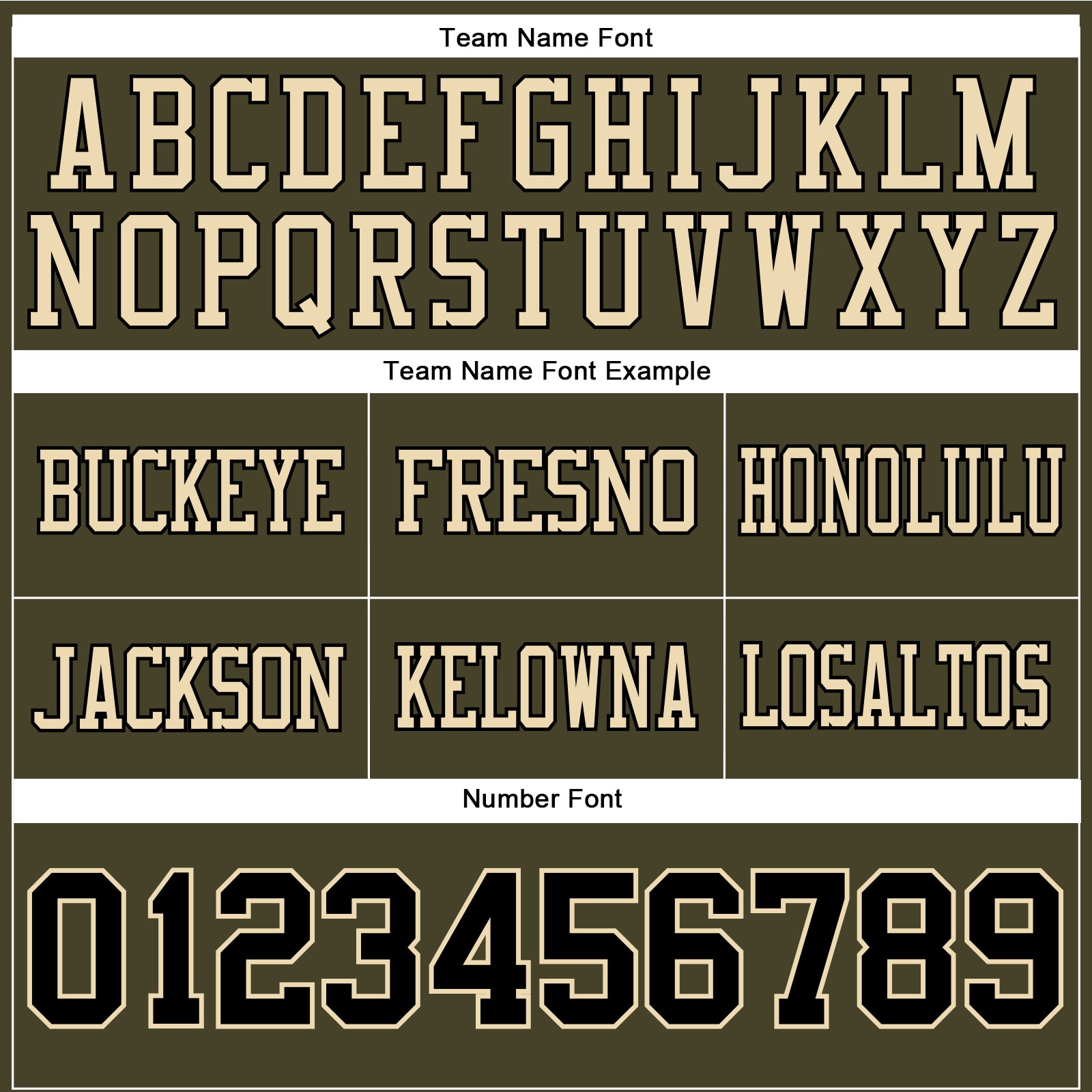 Custom Olive Black-Cream Authentic Salute To Service Football Jersey