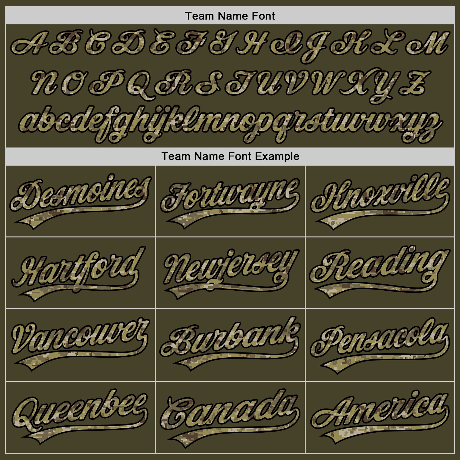 Custom Stitched Olive Camo-Black Baseball Pullover Sweatshirt Hoodie