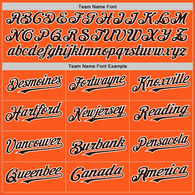 Custom Orange Brown-White Mesh Authentic Throwback Baseball Jersey