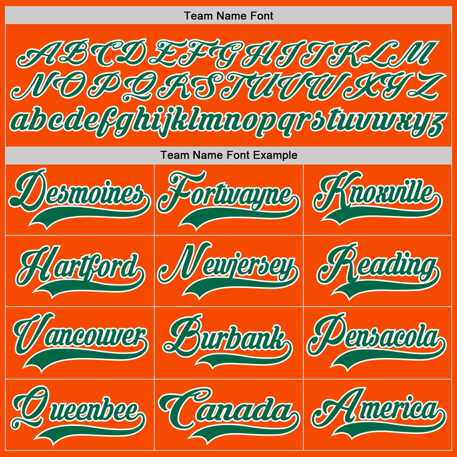 Custom Orange Kelly Green-White Hockey Lace Neck Jersey