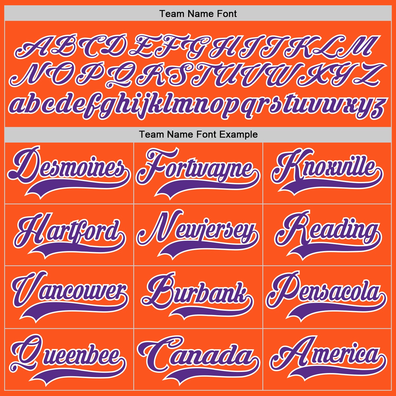 Custom Orange Purple-White Hockey Jersey