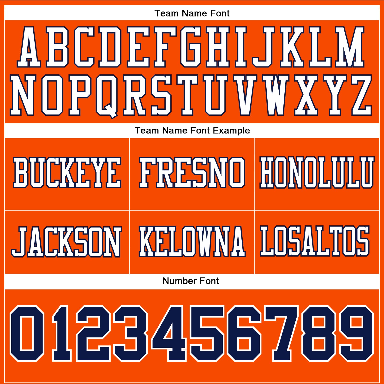 Custom Orange Navy-White Authentic Football Jersey