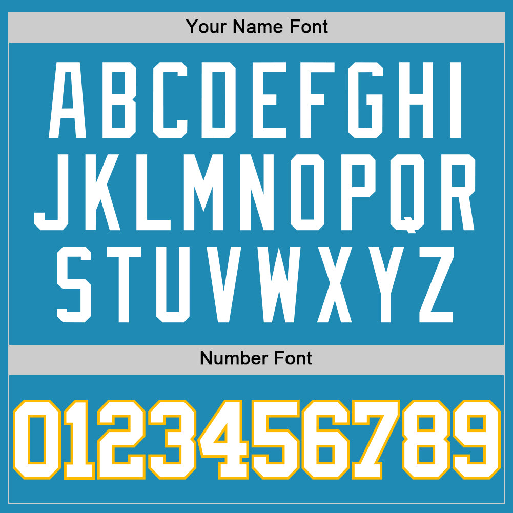 Custom Panther Blue White-Gold Authentic Basketball Jersey