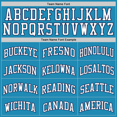 Custom Panther Blue White-Navy Authentic Basketball Jersey