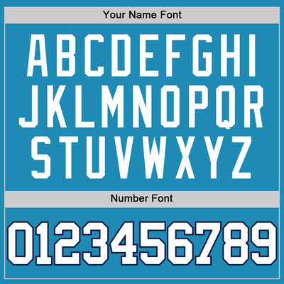 Custom Panther Blue White-Navy Authentic Basketball Jersey