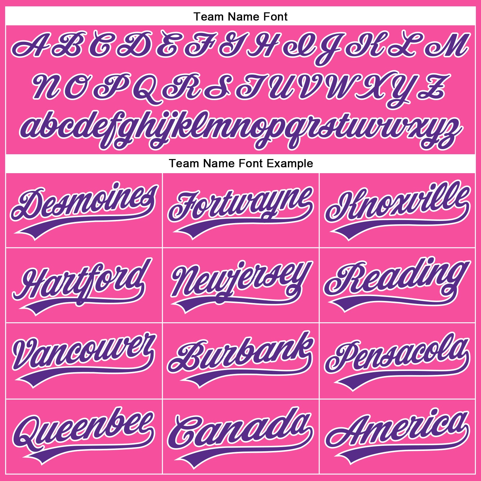 Custom Pink White Pinstripe Purple Authentic Baseball Jersey