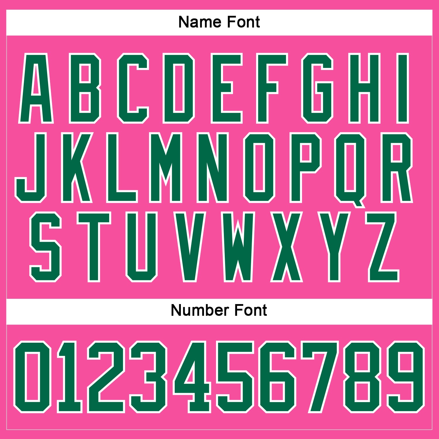 Custom Pink Kelly Green-White Hockey Lace Neck Jersey