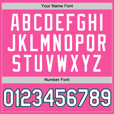 Custom Pink Black-Teal Authentic Throwback Basketball Jersey