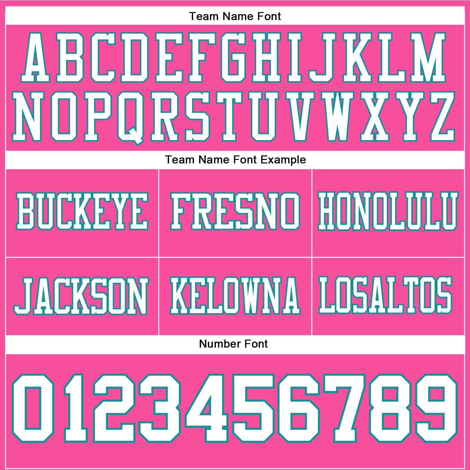 Custom Pink White-Teal Authentic Football Jersey