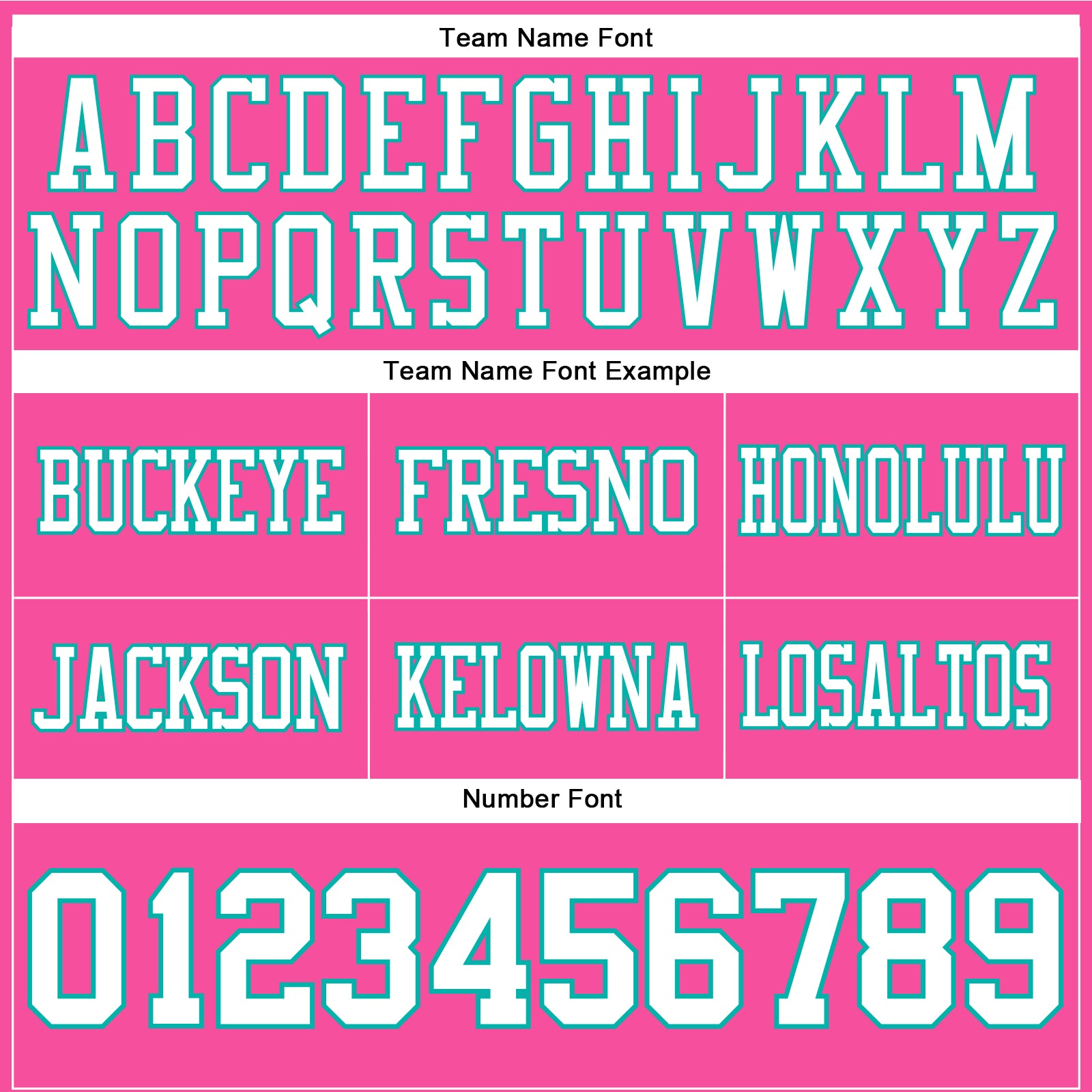 Custom Pink White-Aqua Authentic Football Jersey