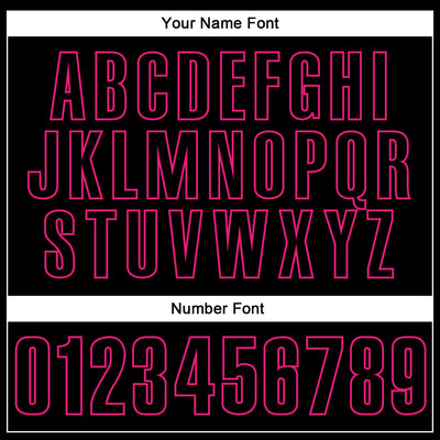 Custom Black Hot Pink 3D Pink Ribbon Breast Cancer Awareness Month Women Health Care Support Performance Polo Shirt