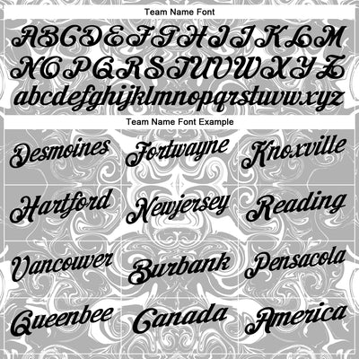 Custom White Black-Steel Gray 3D Bowling Abstract Liquid Performance Polo Shirt