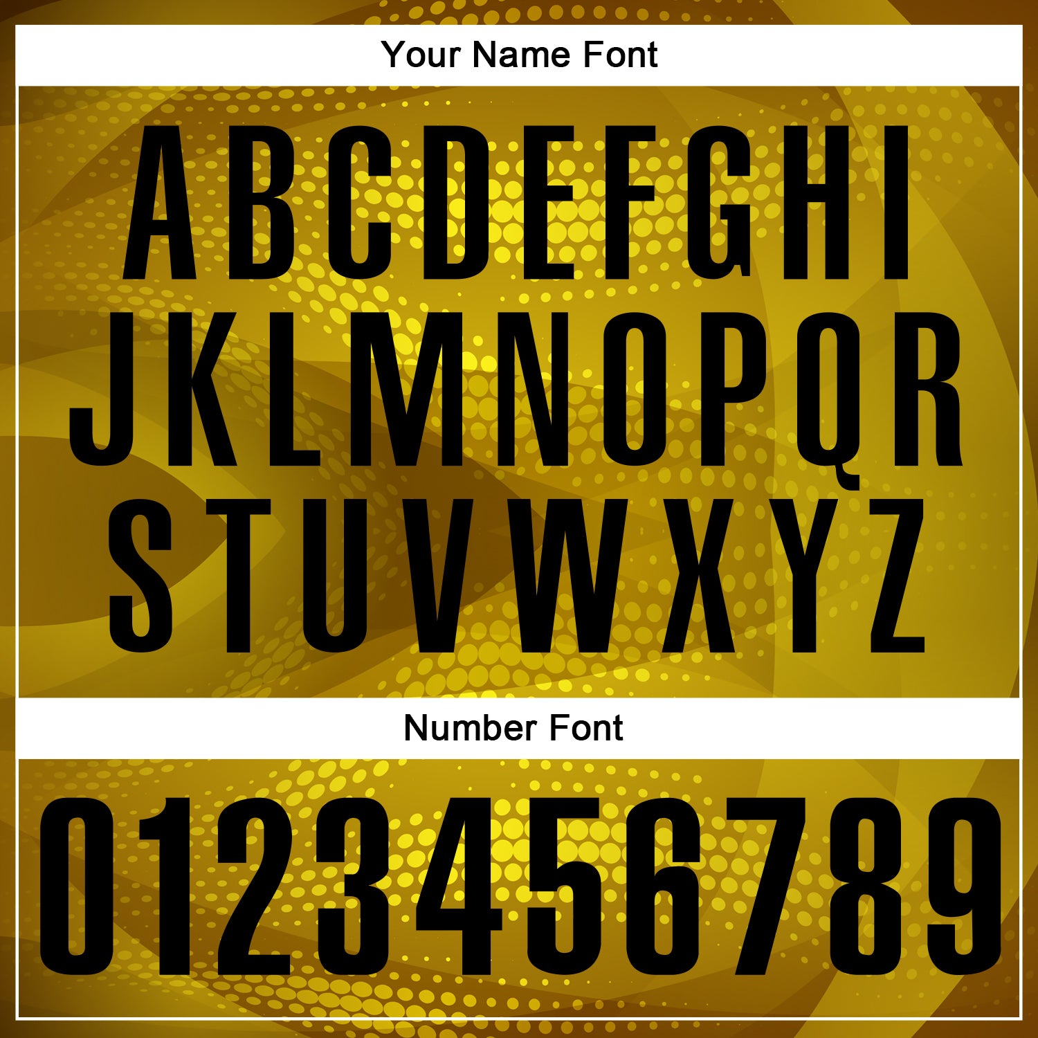 Custom Old Gold Black 3D Bowling Abstract Halftone Performance Polo Shirt