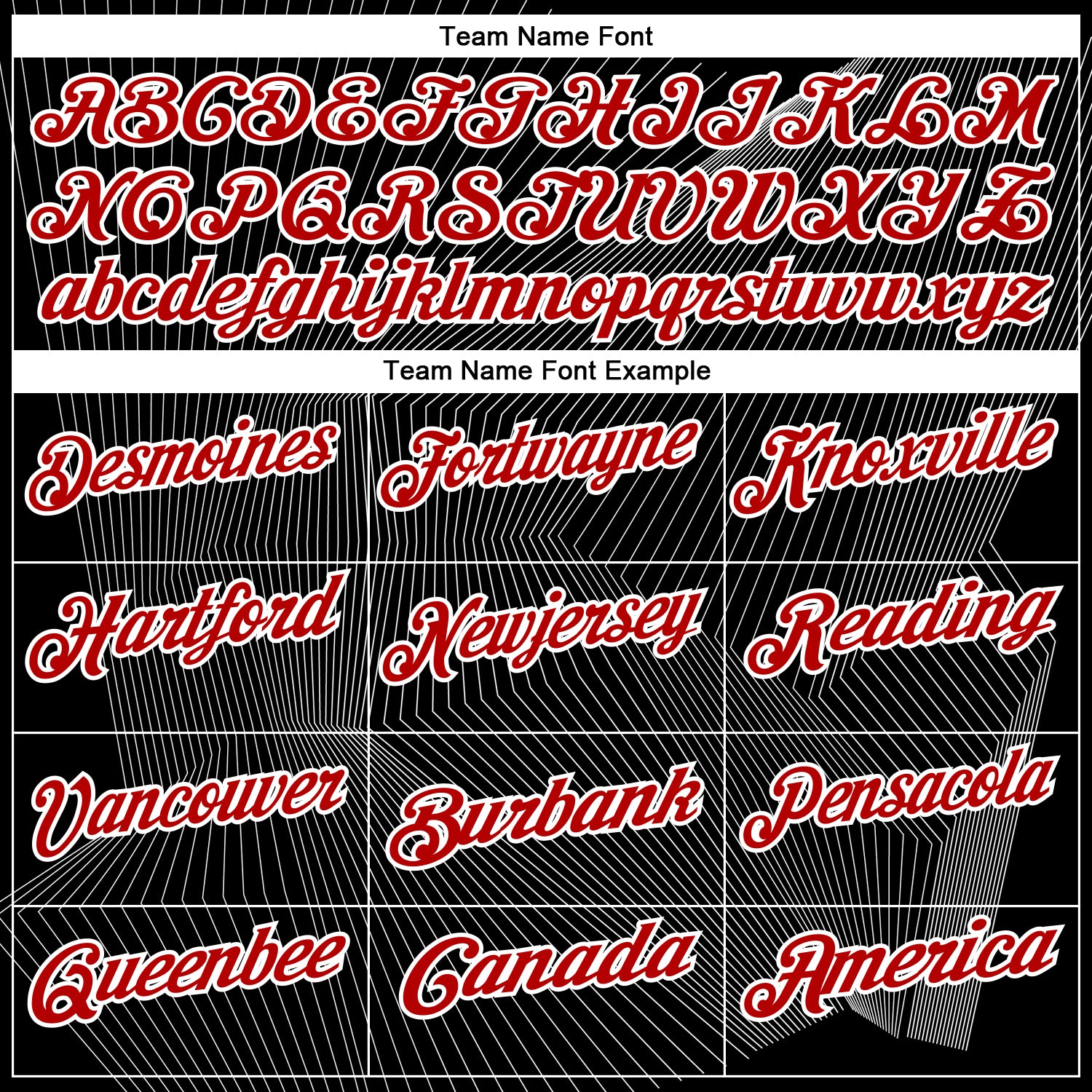 Custom Black Red-White 3D Bowling Line Performance Polo Shirt