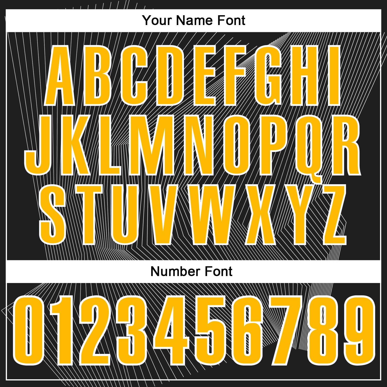 Custom Black Gold-White 3D Bowling Line Performance Polo Shirt