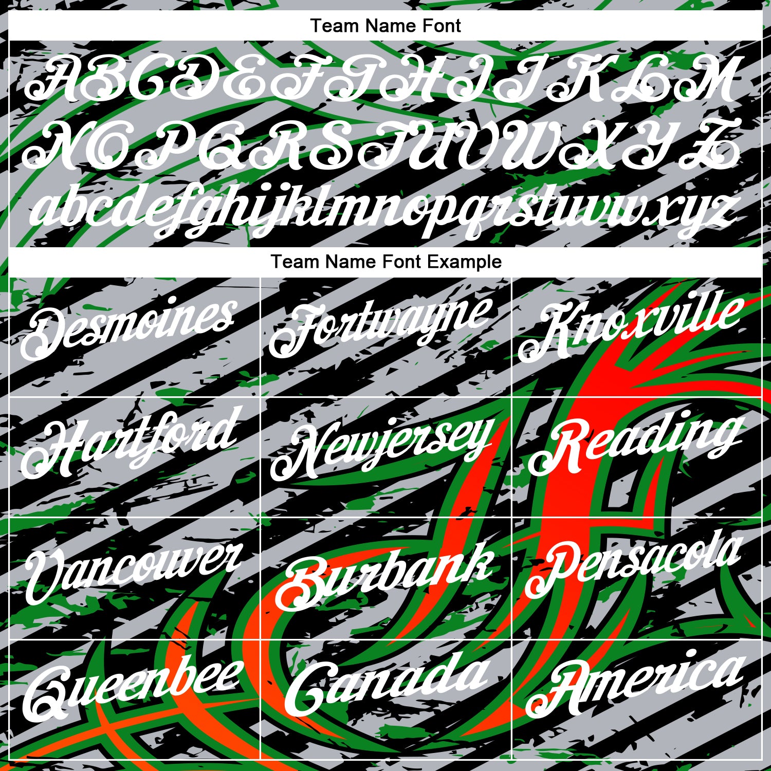 Custom Gray Black Red-Grass Green3D Bowling Line Performance Polo Shirt