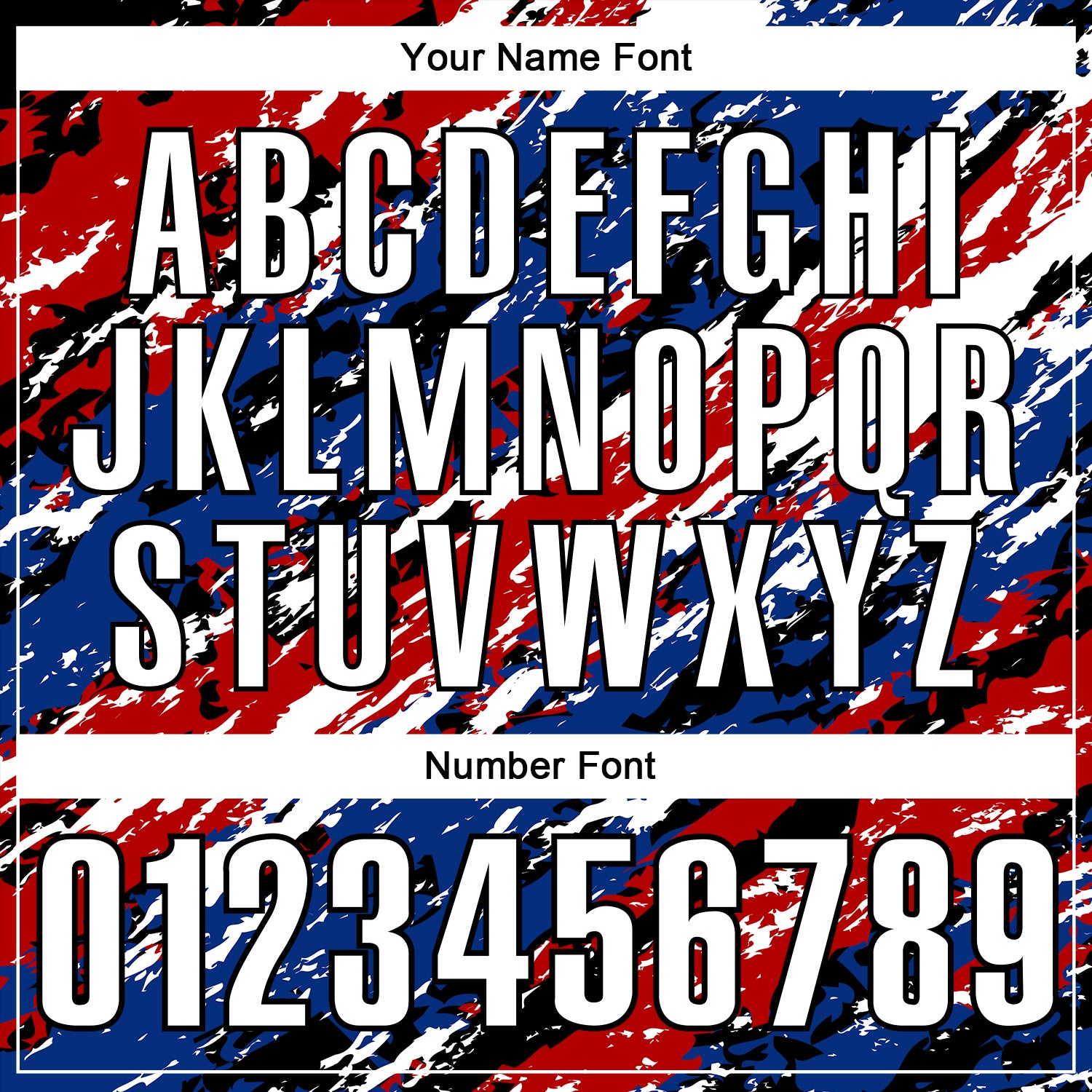 Custom Black Red-Royal 3D Bowling Abstract Grunge Art Performance Polo Shirt