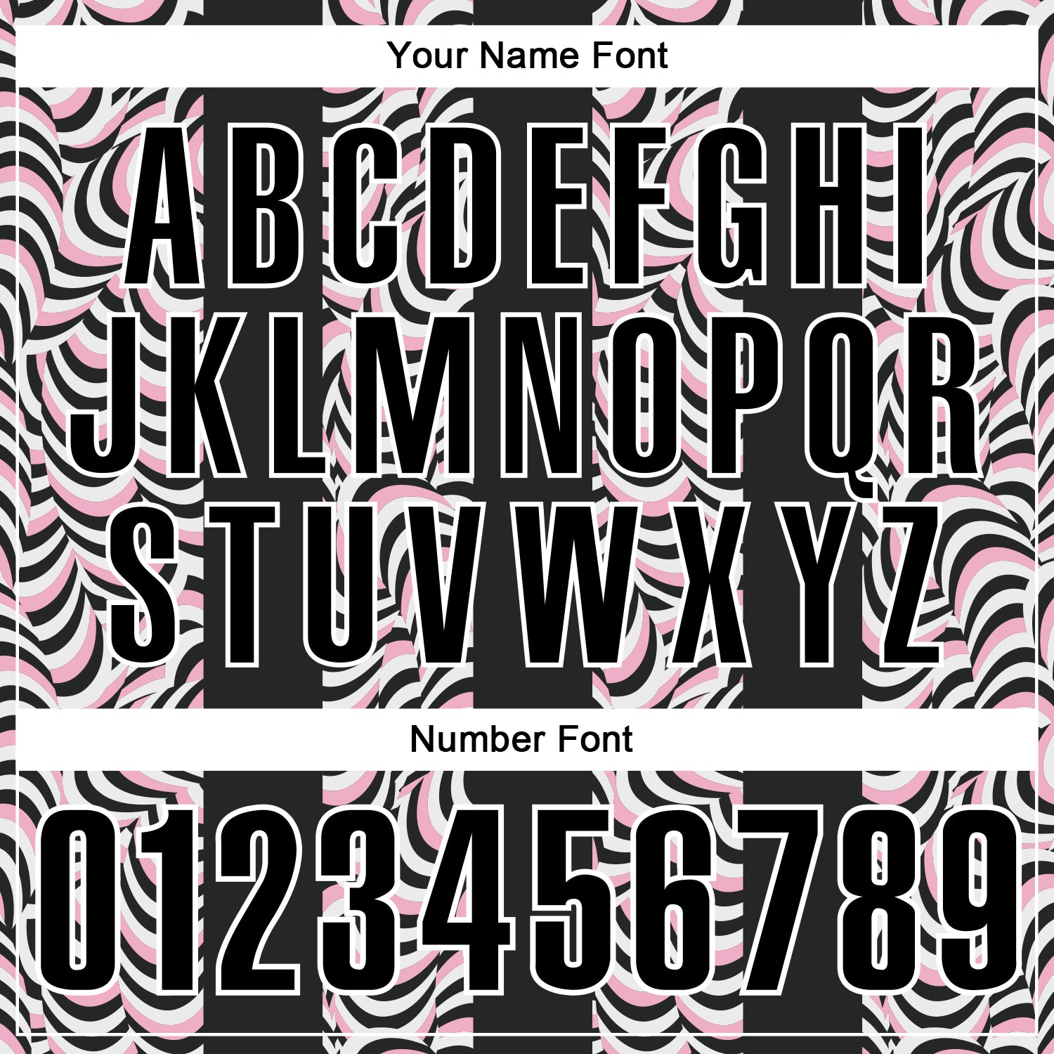 Custom Black Light Pink-White 3D Bowling Geometric Shape Performance Polo Shirt