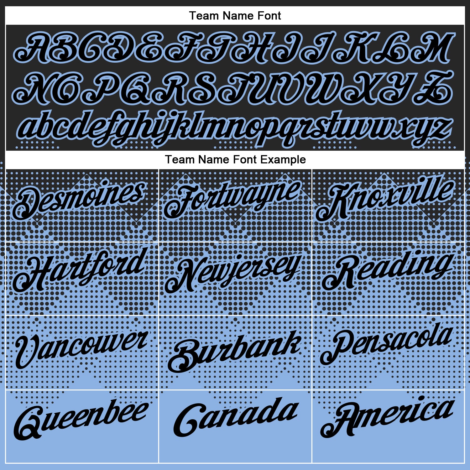 Custom Black Light Blue 3D Pattern Design Gradient Square Shape Performance Polo Shirt