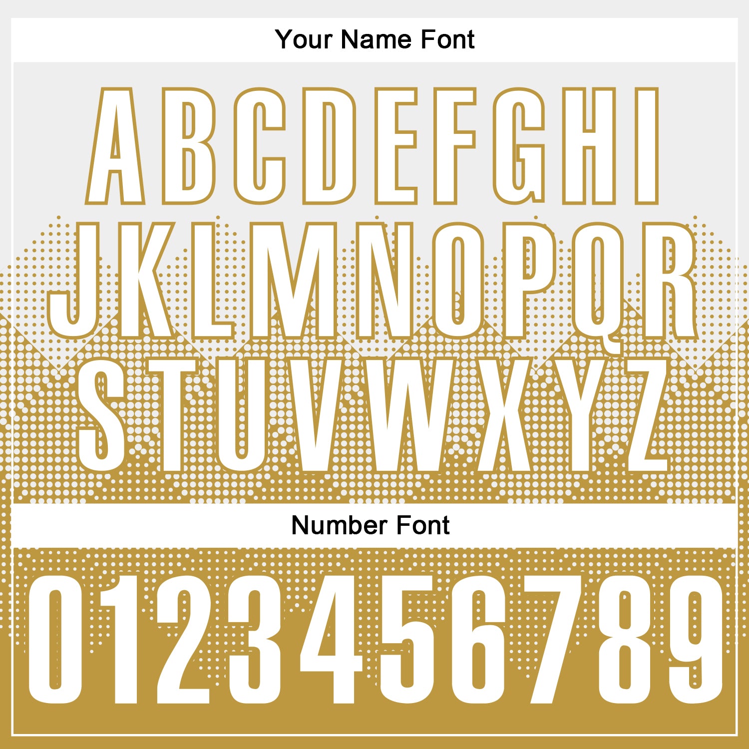 Custom White Old Gold 3D Pattern Design Gradient Square Shape Performance Polo Shirt