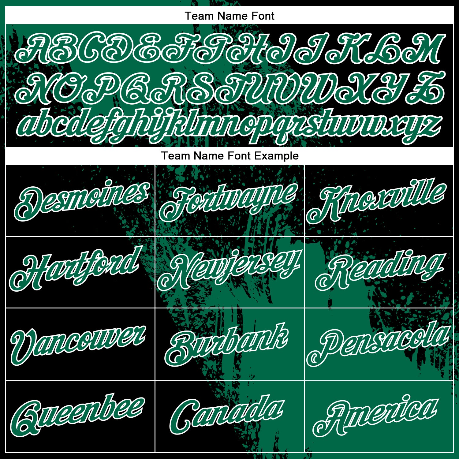 Custom Kelly Green Black-White 3D Pattern Design Abstract Brush Stroke Performance Polo Shirt