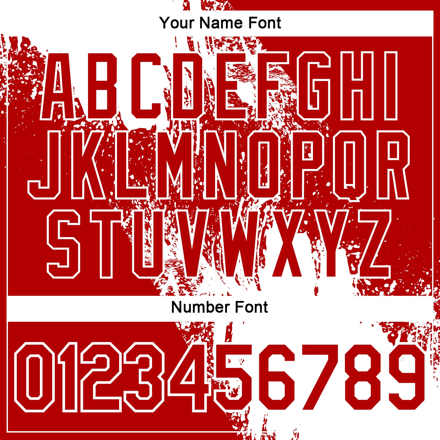 Custom White Red 3D Pattern Design Abstract Brush Stroke Performance Polo Shirt