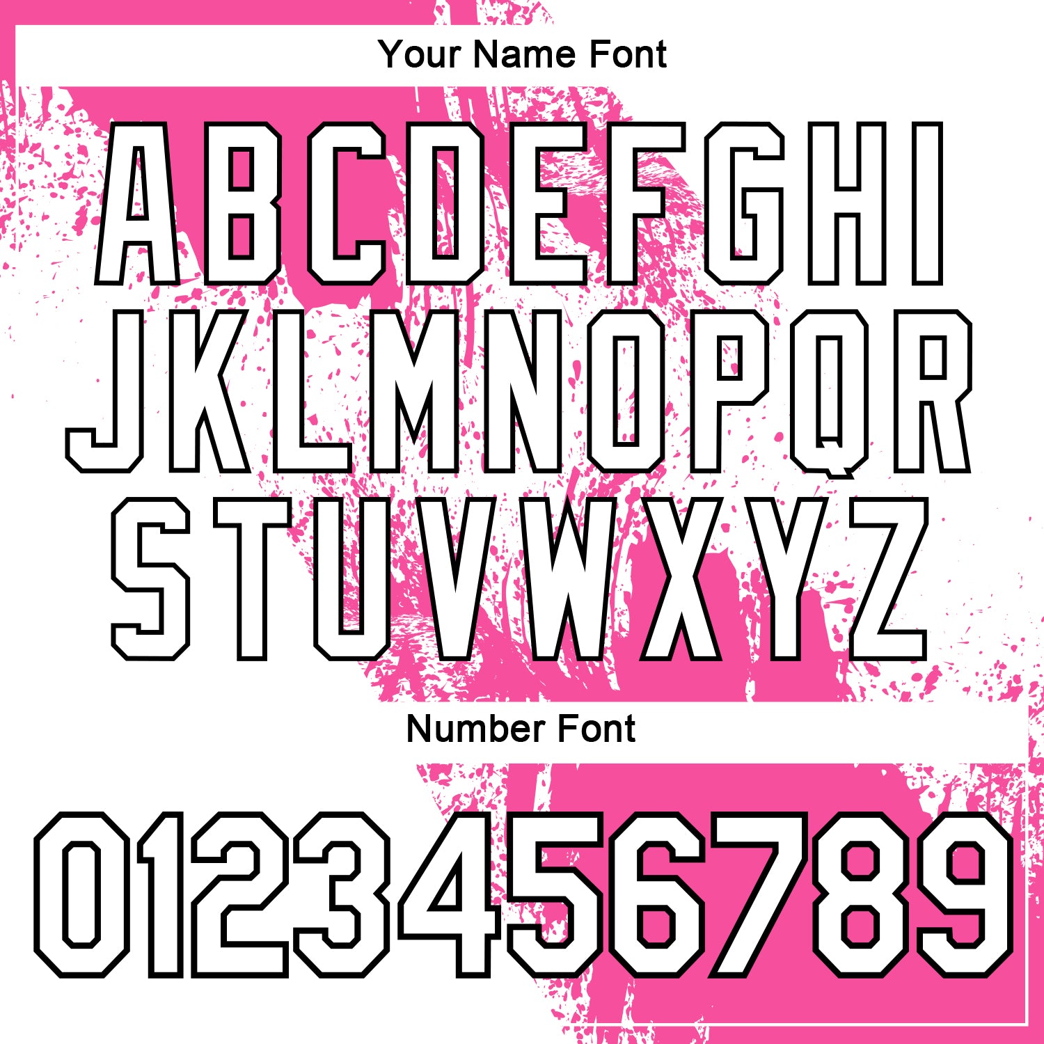 Custom Pink White-Black 3D Pattern Design Abstract Brush Stroke Performance Polo Shirt