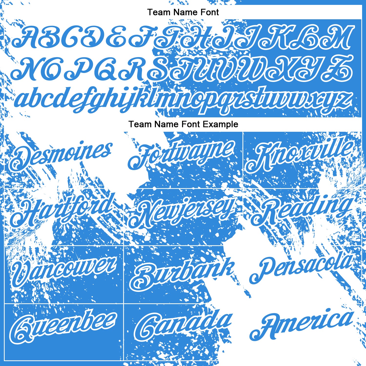 Custom White Powder Blue 3D Pattern Design Abstract Brush Stroke Performance Polo Shirt