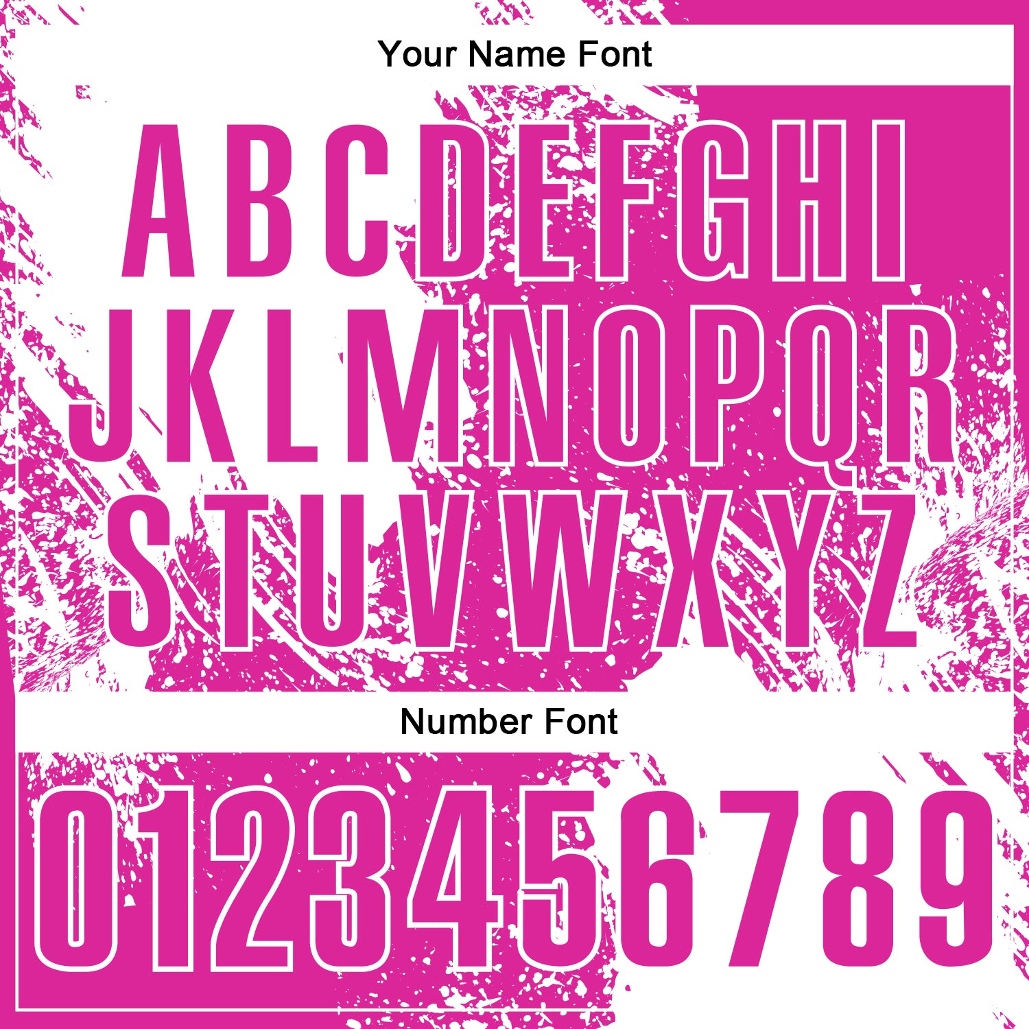 Custom White Deep Pink 3D Pattern Design Abstract Brush Stroke Performance Polo Shirt