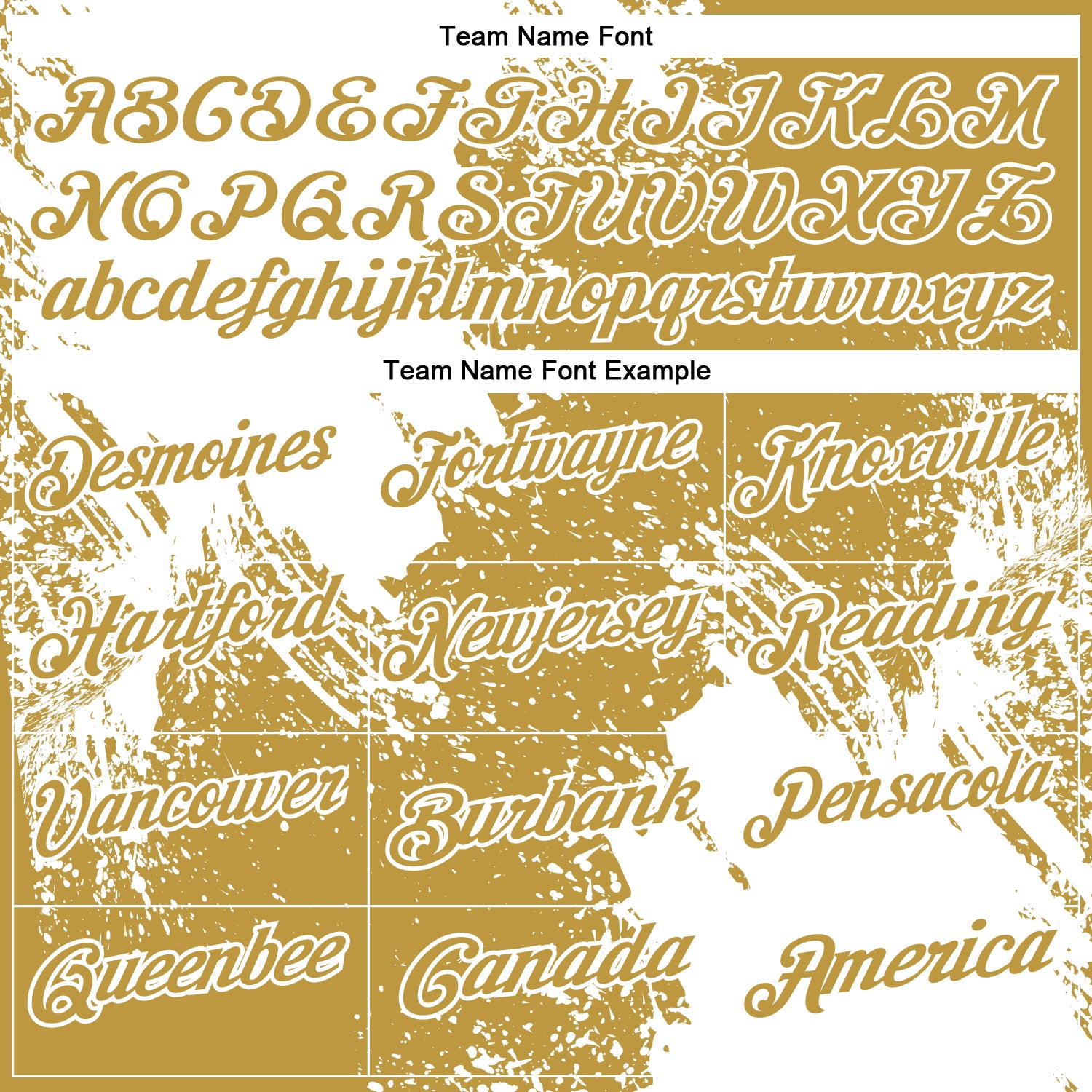 Custom White Old Gold 3D Pattern Design Abstract Brush Stroke Performance Polo Shirt