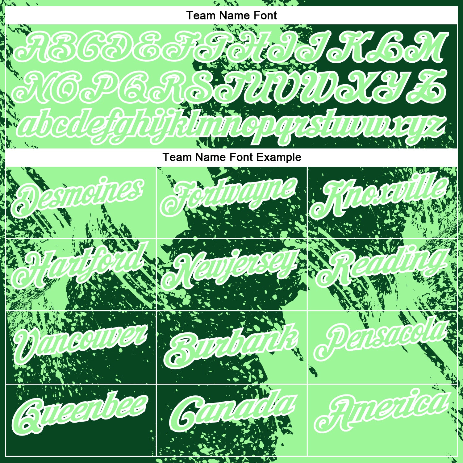 Custom Pea Green Green-White 3D Pattern Design Abstract Brush Stroke Performance Polo Shirt