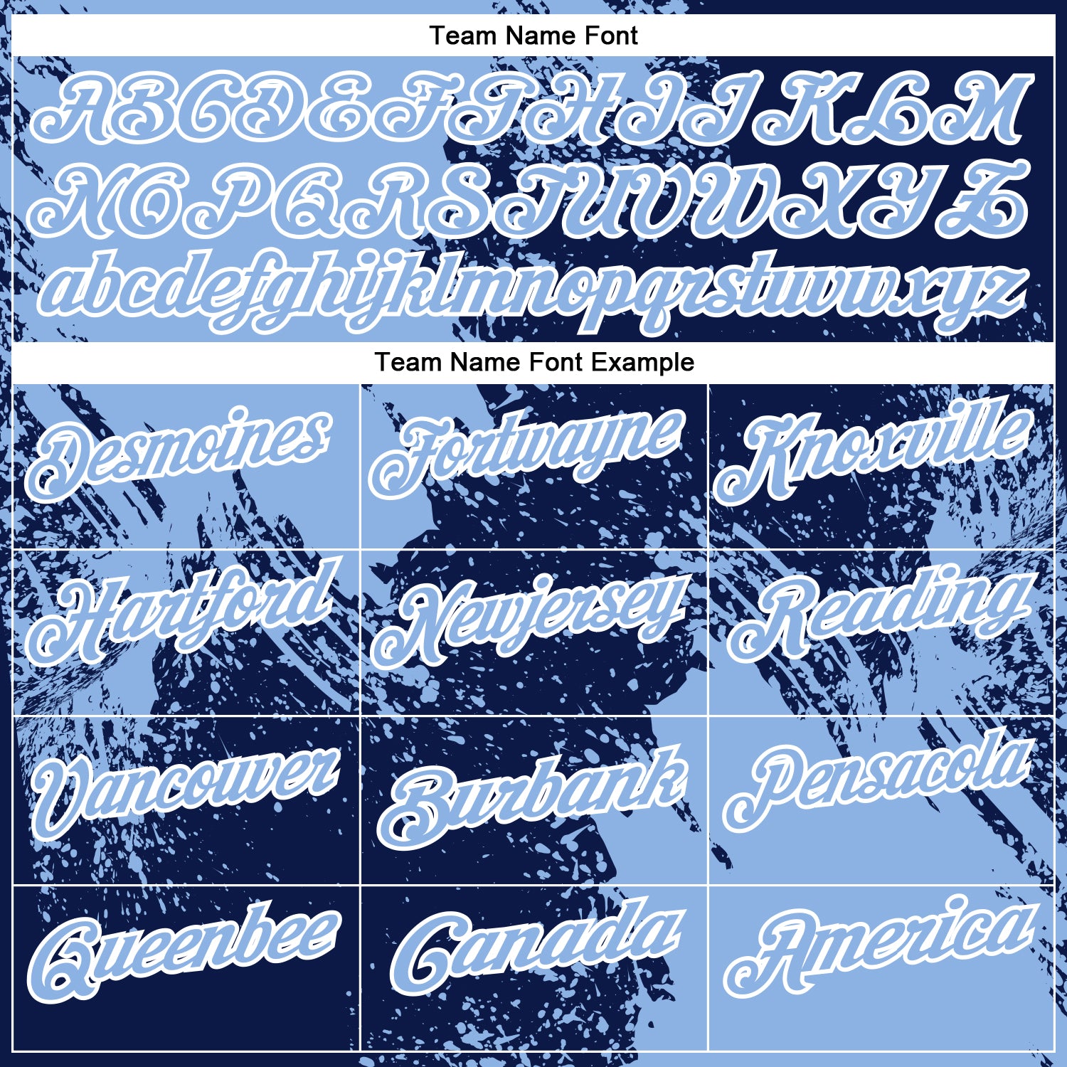 Custom Light Blue Navy-White 3D Pattern Design Abstract Brush Stroke Performance Polo Shirt