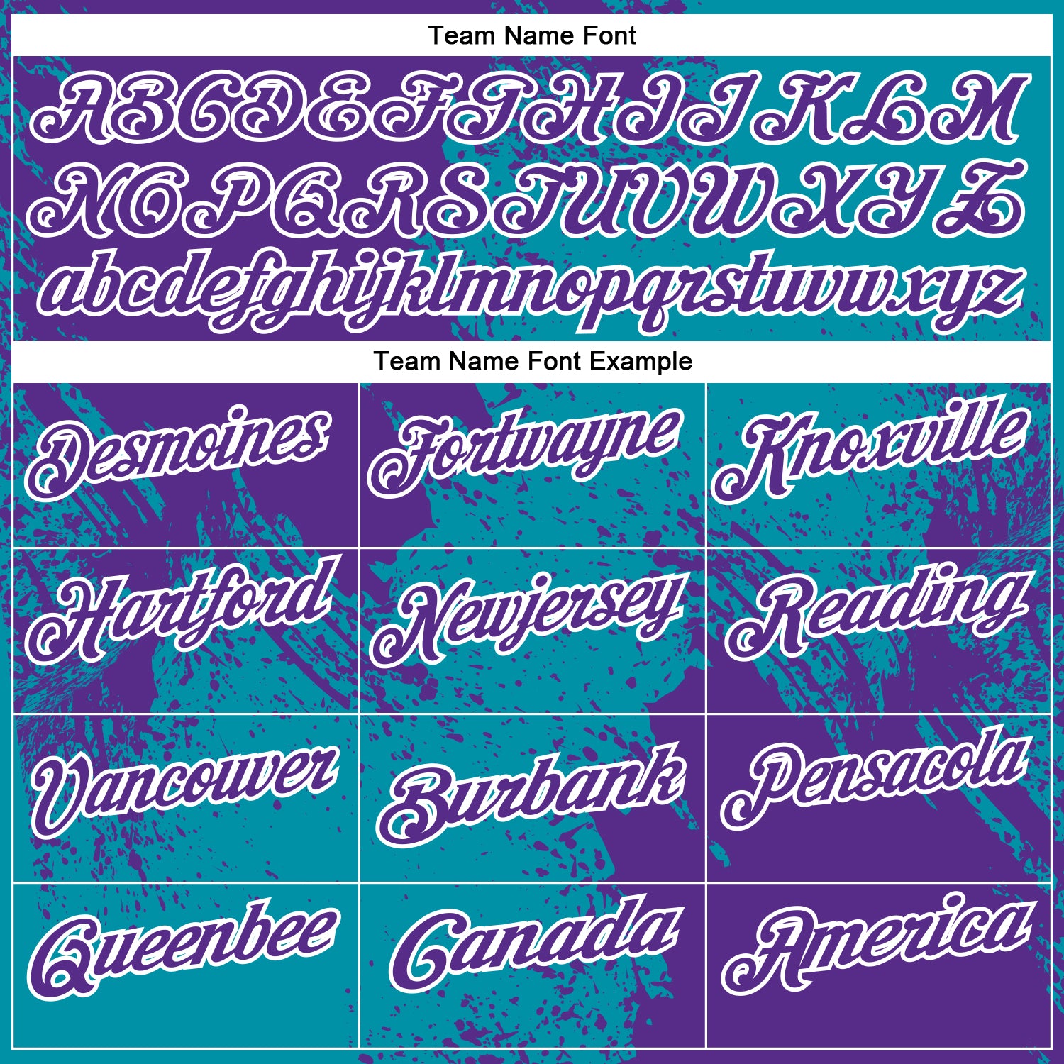 Custom Purple Teal-White 3D Pattern Design Abstract Brush Stroke Performance Polo Shirt