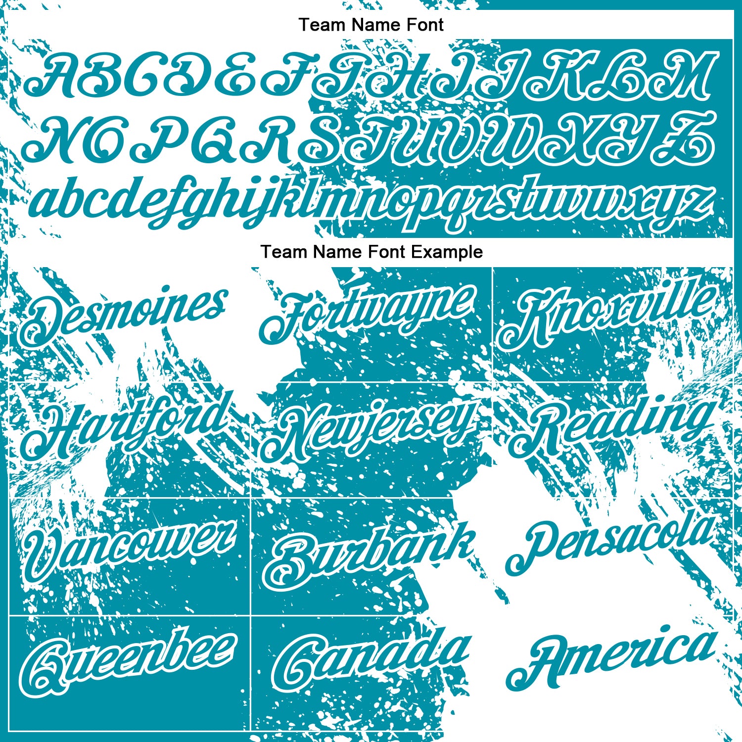 Custom White Teal 3D Pattern Design Abstract Brush Stroke Performance Polo Shirt