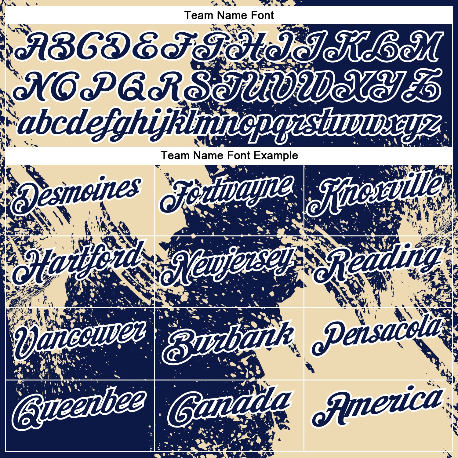 Custom Cream Navy-White 3D Pattern Design Abstract Brush Stroke Performance Polo Shirt