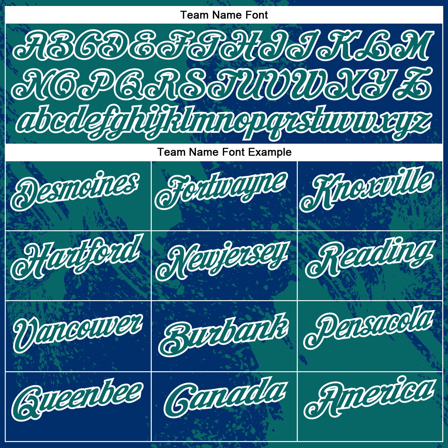 Custom Teal US Navy Blue-White 3D Pattern Design Abstract Brush Stroke Performance Polo Shirt