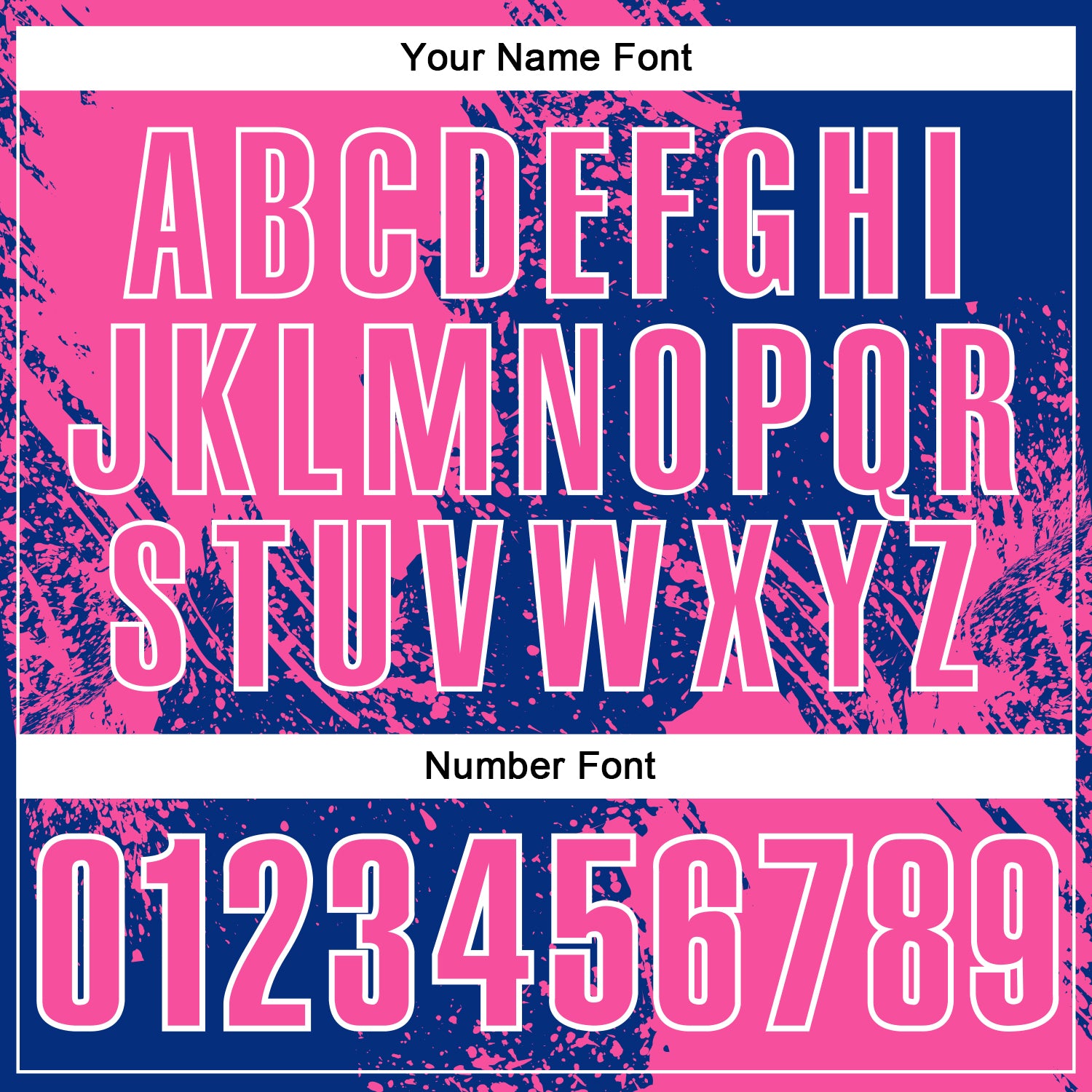 Custom Pink Royal-White 3D Pattern Design Abstract Brush Stroke Performance Polo Shirt