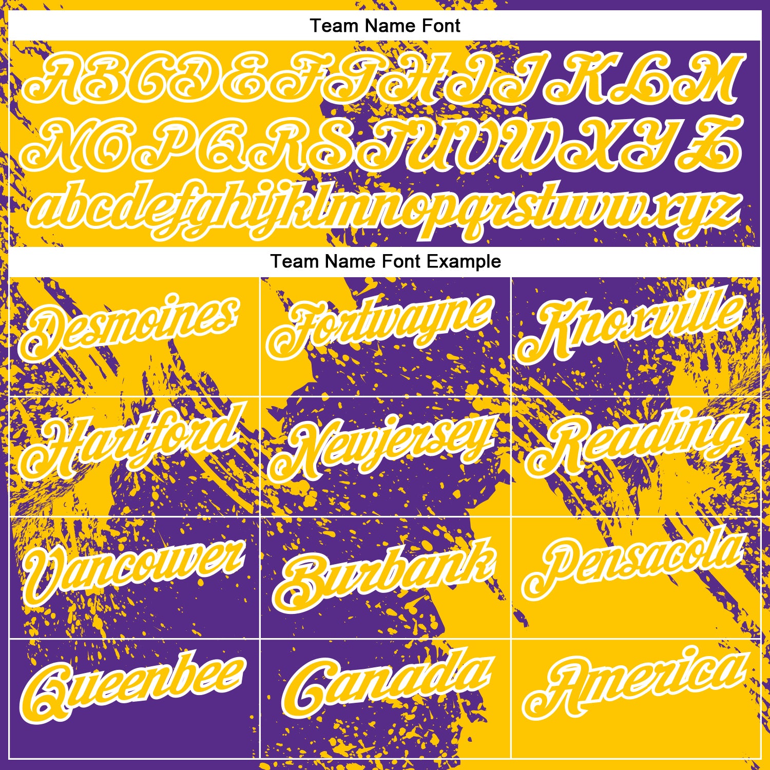 Custom Yellow Purple-White 3D Pattern Design Abstract Brush Stroke Performance Polo Shirt