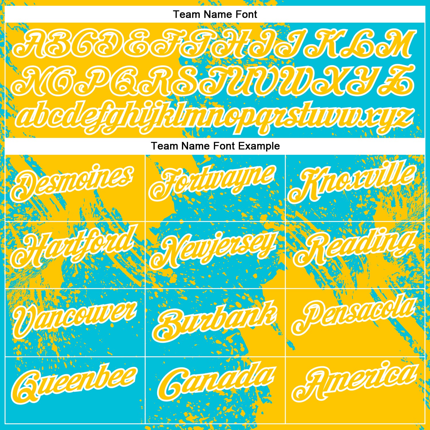 Custom Yellow Lakes Blue-White 3D Pattern Design Abstract Brush Stroke Performance Polo Shirt