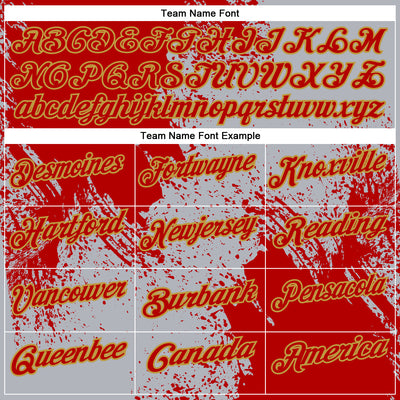 Custom Red Gray-Old Gold 3D Pattern Design Abstract Brush Stroke Performance Polo Shirt