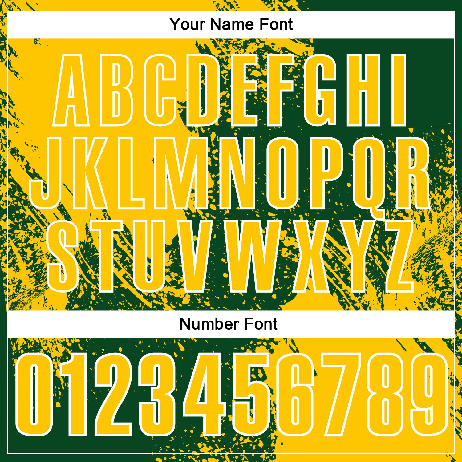 Custom Yellow Green-White 3D Pattern Design Abstract Brush Stroke Performance Polo Shirt