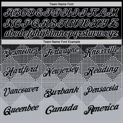 Custom Black Gray 3D Gradient Square Shape Performance Polo Shirt