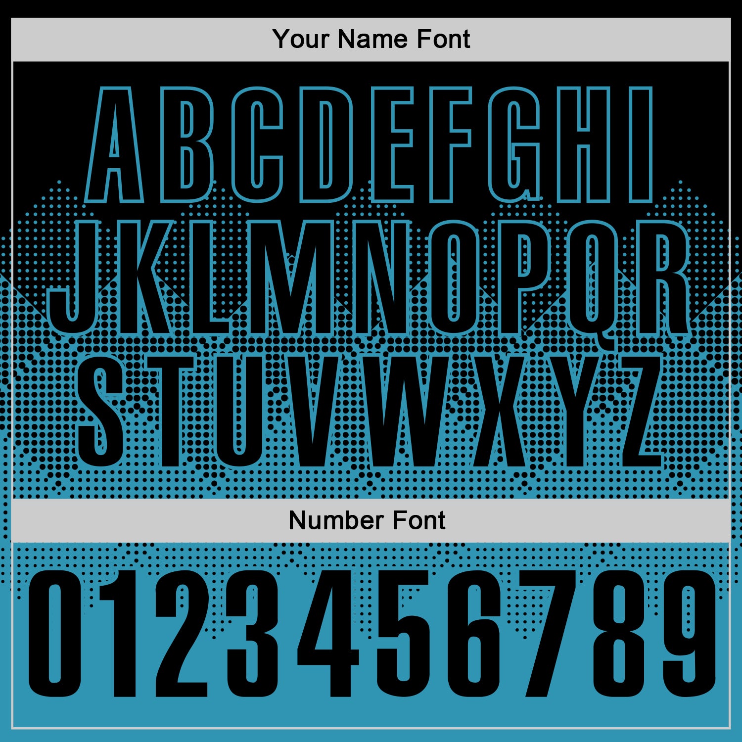 Custom Black Panther Blue 3D Gradient Square Shape Performance Polo Shirt