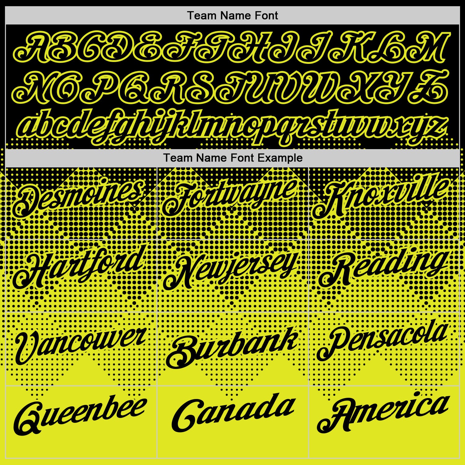 Custom Black Neon Yellow 3D Gradient Square Shape Performance Polo Shirt