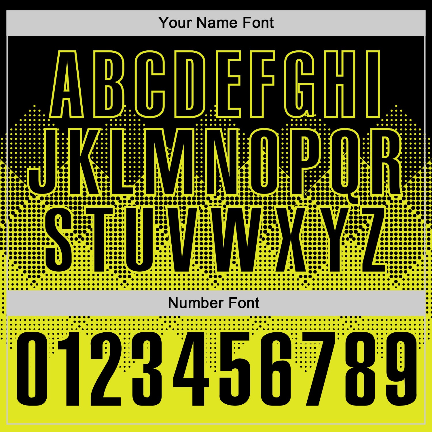 Custom Black Neon Yellow 3D Gradient Square Shape Performance Polo Shirt