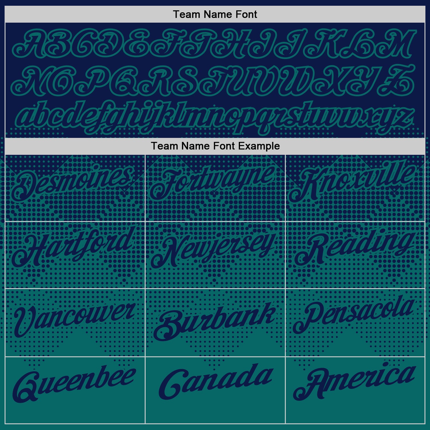 Custom Navy Teal 3D Gradient Square Shape Performance Polo Shirt