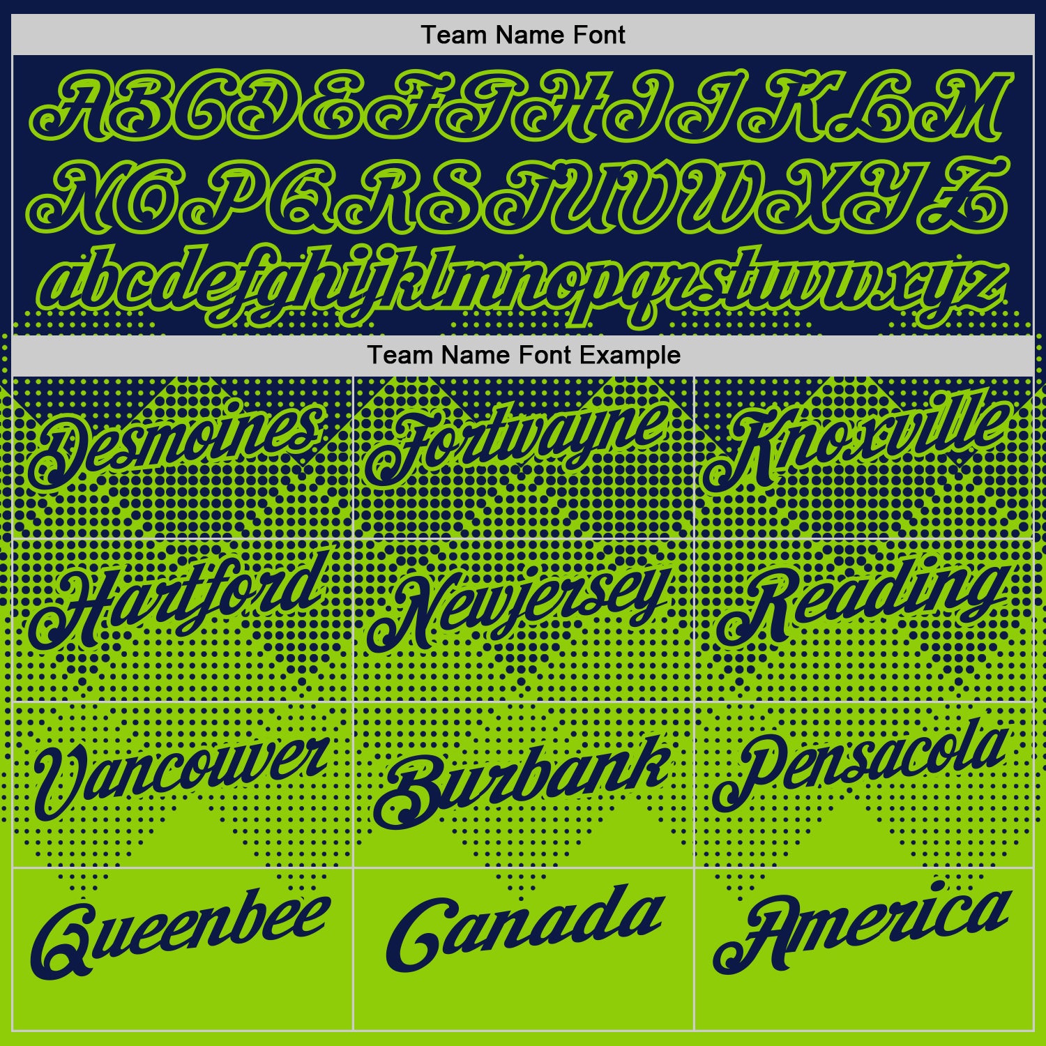 Custom Navy Neon Green 3D Gradient Square Shape Performance Polo Shirt