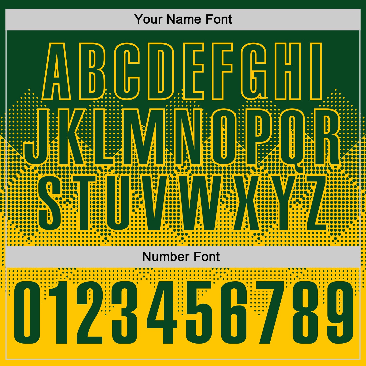 Custom Green Yellow 3D Gradient Square Shape Performance Polo Shirt