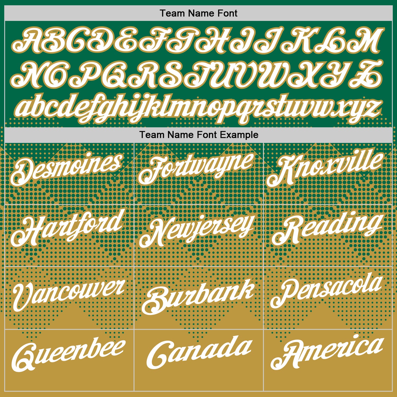 Custom Kelly Green White-Old Gold 3D Gradient Square Shape Performance Polo Shirt